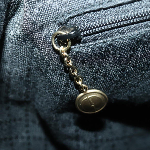 GUCCI Bamboo Backpack Suede Leather Black Gold 003 2058 0016 Auth 170577