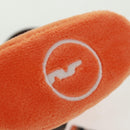 LOUIS VUITTON LV Lucky Rock Bag Charm Fur Orange M03107 LV Auth 170579SAM-9