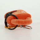 LOUIS VUITTON LV Lucky Rock Bag Charm Fur Orange M03107 LV Auth 170579SAM-5