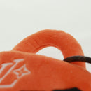 LOUIS VUITTON LV Lucky Rock Bag Charm Fur Orange M03107 LV Auth 170579SAM-6