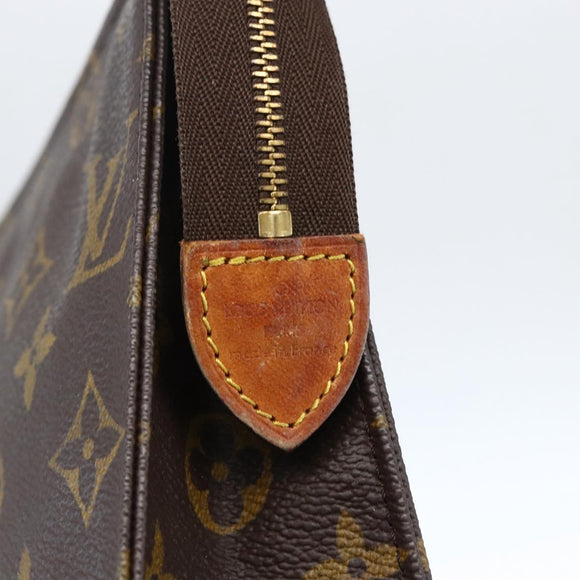 LOUIS VUITTON Monogram Poche Toilette 19 Etui M47544 LV Auth 170581