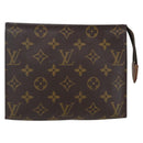 LOUIS VUITTON Monogram Poche Toilette 19 Pouch M47544 LV Auth 170581-13