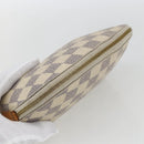 LOUIS VUITTON Damier Azur Pochette Cosmetic PM Pouch N60024 LV Auth 170582-5