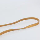 GUCCI Micro GG Supreme Shoulder Bag PVC Beige Gold Auth 170584-8