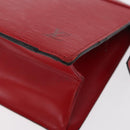 LOUIS VUITTON Epi Trousse Crete Clutch Bag Red M48407 LV Auth 170589-16