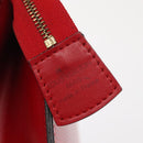 LOUIS VUITTON Epi Trousse Crete Clutch Bag Red M48407 LV Auth 170589-8