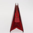 LOUIS VUITTON Epi Trousse Crete Clutch Bag Red M48407 LV Auth 170589-3