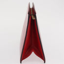 LOUIS VUITTON Epi Trousse Crete Clutch Bag Red M48407 LV Auth 170589-4