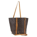 LOUIS VUITTON Monogram Sac Shopping Tote Bag M51108 LV Auth 170591-1