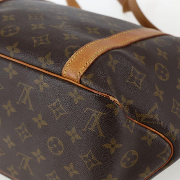 LOUIS VUITTON Monogram Sac Shopping Tote Bag M51108 LV Auth 170591