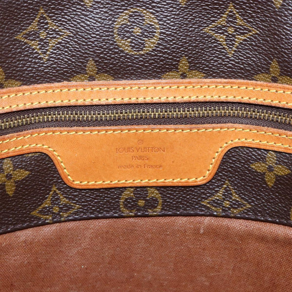 LOUIS VUITTON Monogram Sac Shopping Tote Bag M51108 LV Auth 170591