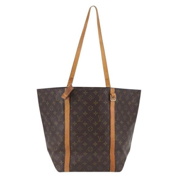 LOUIS VUITTON Monogram Sac Shopping Tote Bag M51108 LV Auth 170591