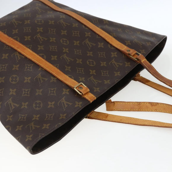 LOUIS VUITTON Monogram Sac Shopping Tote Bag M51108 LV Auth 170591