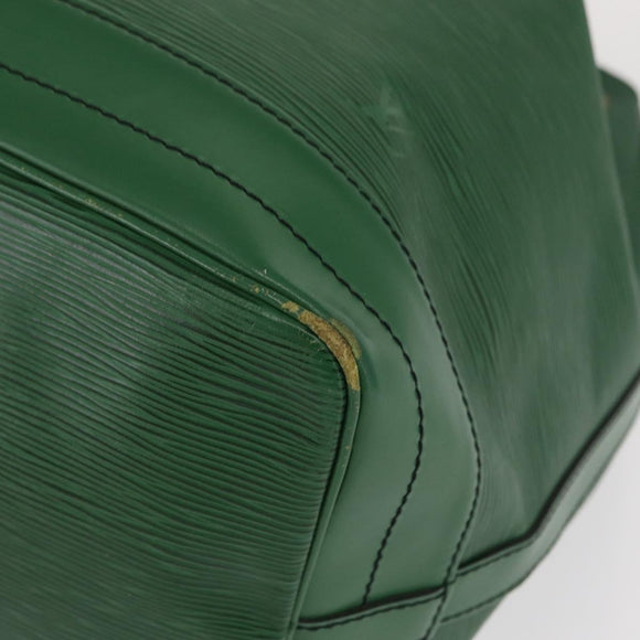LOUIS VUITTON Epi Noe Shoulder Bag Green M44004 LV Auth 170593
