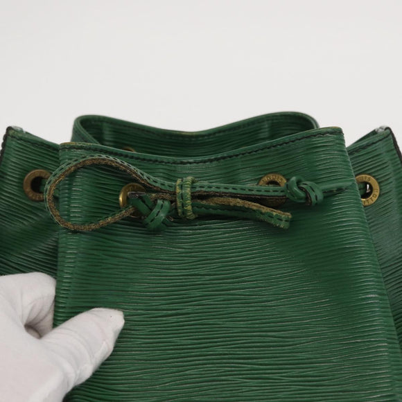 LOUIS VUITTON Epi Noe Shoulder Bag Green M44004 LV Auth 170593