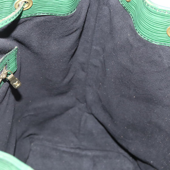 LOUIS VUITTON Epi Noe Shoulder Bag Green M44004 LV Auth 170593