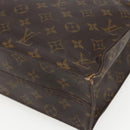 LOUIS VUITTON Monogram Sac Plat Hand Bag M51140 LV Auth 170610-15