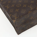 LOUIS VUITTON Monogram Sac Plat Hand Bag M51140 LV Auth 170610-16