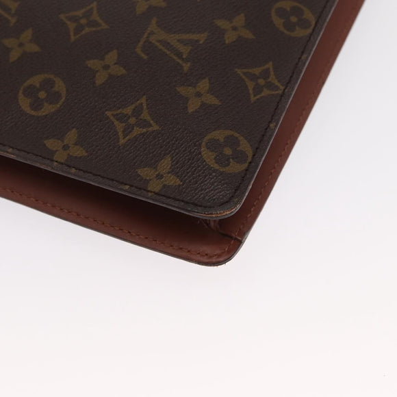 LOUIS VUITTON Monogram Porte Documents Bandouliere Bag M53338 LV Auth 170612