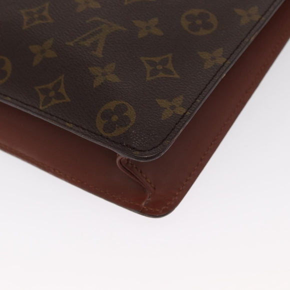 LOUIS VUITTON Monogram Porte Documents Bandouliere Bag M53338 LV Auth 170612