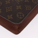 LOUIS VUITTON Monogram Porte Documents Bandouliere Tasche M53338 LV Auth 170612-19