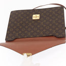 LOUIS VUITTON Monogram Porte Documents Bandouliere Bag M53338 LV Auth 170612-17