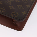 LOUIS VUITTON Monogram Porte Documents Bandouliere Tasche M53338 LV Auth 170612-20