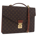 LOUIS VUITTON Monogram Porte Documents Bandouliere Tasche M53338 LV Auth 170612-1