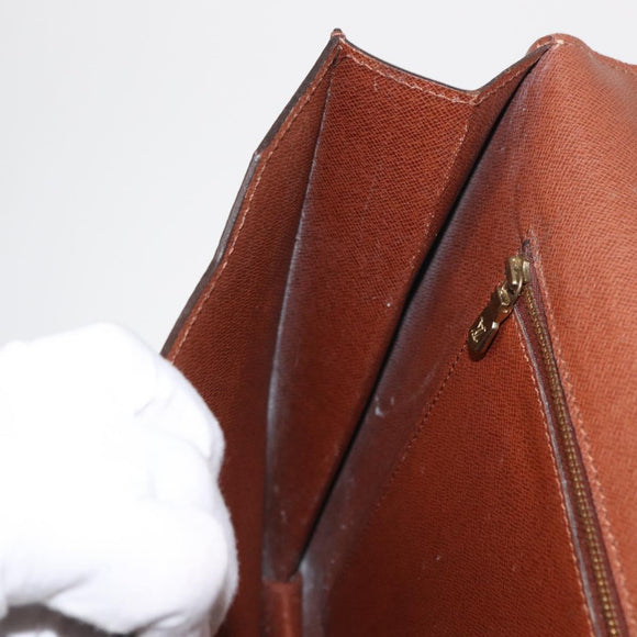 LOUIS VUITTON Monogram Porte Documents Bandouliere Bag M53338 LV Auth 170612