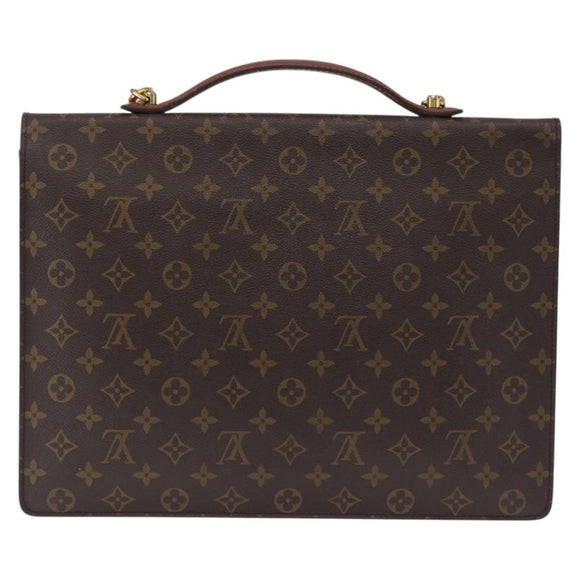 LOUIS VUITTON Monogram Porte Documents Bandouliere Tasche M53338 LV Auth 170612