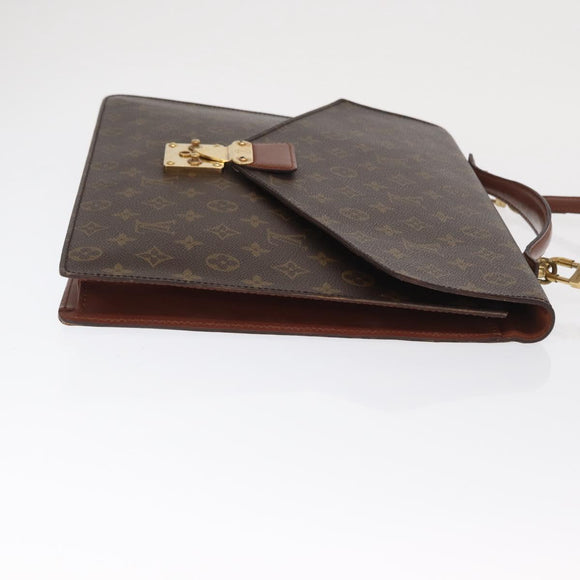 LOUIS VUITTON Monogram Porte Documents Bandouliere Bag M53338 LV Auth 170612