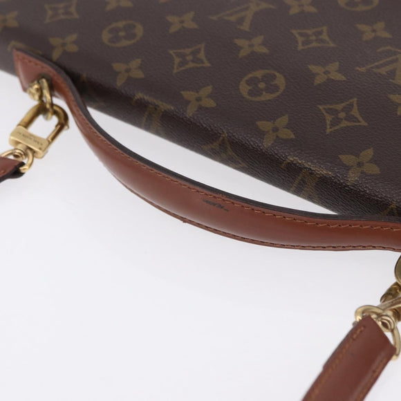 LOUIS VUITTON Monogram Porte Documents Bandouliere Tasche M53338 LV Auth 170612