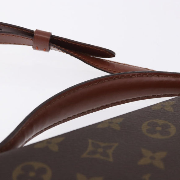 LOUIS VUITTON Monogram Porte Documents Bandouliere Tasche M53338 LV Auth 170612