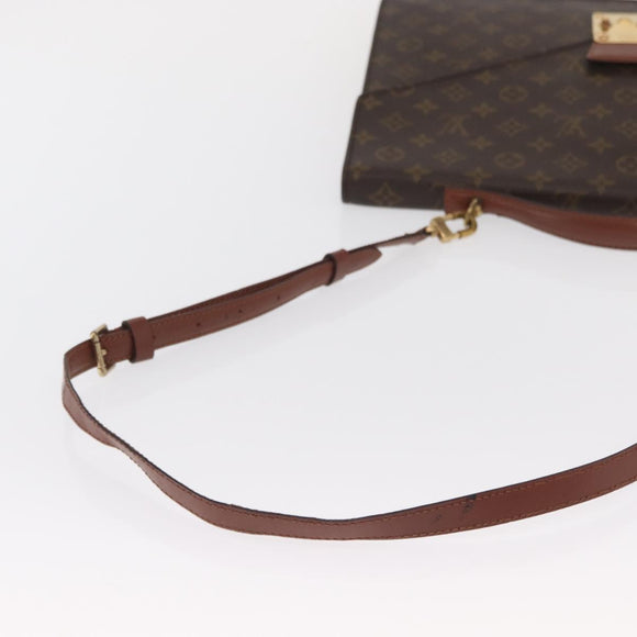 LOUIS VUITTON Monogram Porte Documents Bandouliere Bag M53338 LV Auth 170612