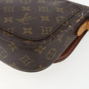 LOUIS VUITTON Monogram Saint Cloud MM Shoulder Bag M51243 LV Auth 170614-8