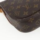 LOUIS VUITTON Monogram Saint Cloud MM Shoulder Bag M51243 LV Auth 170614-17