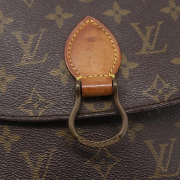LOUIS VUITTON Monogram Saint Cloud MM Shoulder Bag M51243 LV Auth 170614