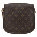 LOUIS VUITTON Monogram Saint Cloud MM Shoulder Bag M51243 LV Auth 170614-2
