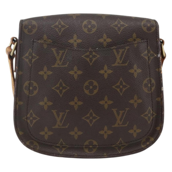 LOUIS VUITTON Monogram Saint Cloud MM Shoulder Bag M51243 LV Auth 170614
