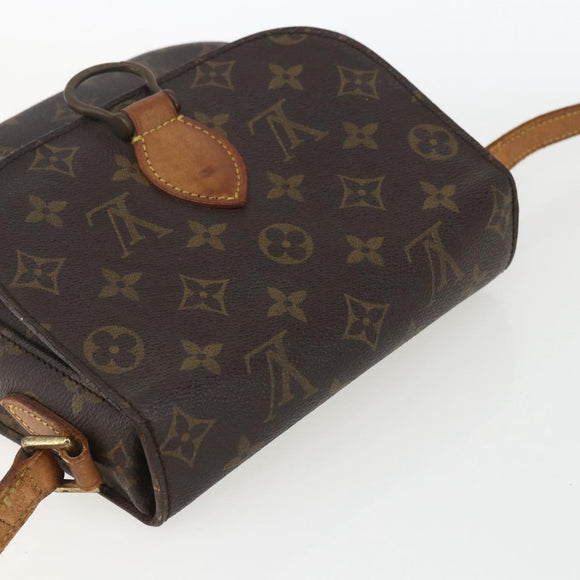 LOUIS VUITTON Monogram Saint Cloud MM Shoulder Bag M51243 LV Auth 170614