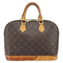 LOUIS VUITTON Monogram Alma Hand Bag M51130 LV Auth 170616-13