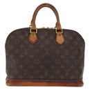 LOUIS VUITTON Monogram Alma Hand Bag M51130 LV Auth 170617-3