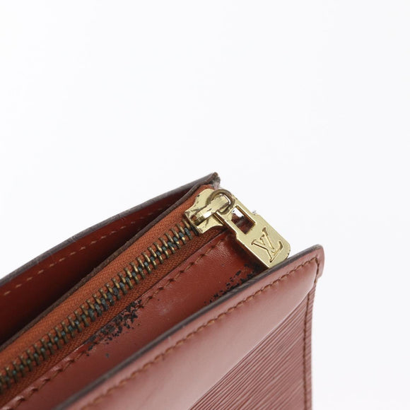 LOUIS VUITTON Epi Riviera Hand Bag Brown M48183 LV Auth 170620