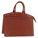 LOUIS VUITTON Epi Riviera Hand Bag Brown M48183 LV Auth 170620-1