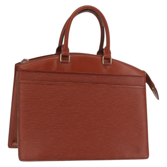 LOUIS VUITTON Epi Riviera Hand Bag Brown M48183 LV Auth 170620