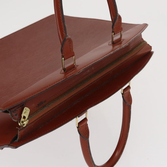 LOUIS VUITTON Epi Riviera Hand Bag Brown M48183 LV Auth 170620