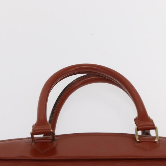 LOUIS VUITTON Epi Riviera Hand Bag Brown M48183 LV Auth 170620