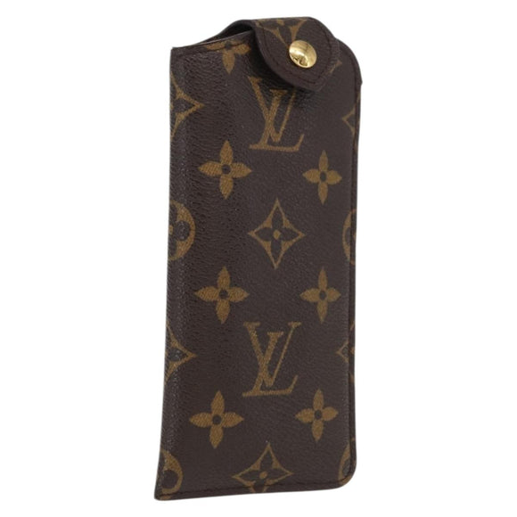LOUIS VUITTON Monogram Etui Lunette PM Glasses Case M66545 LV Auth 170621