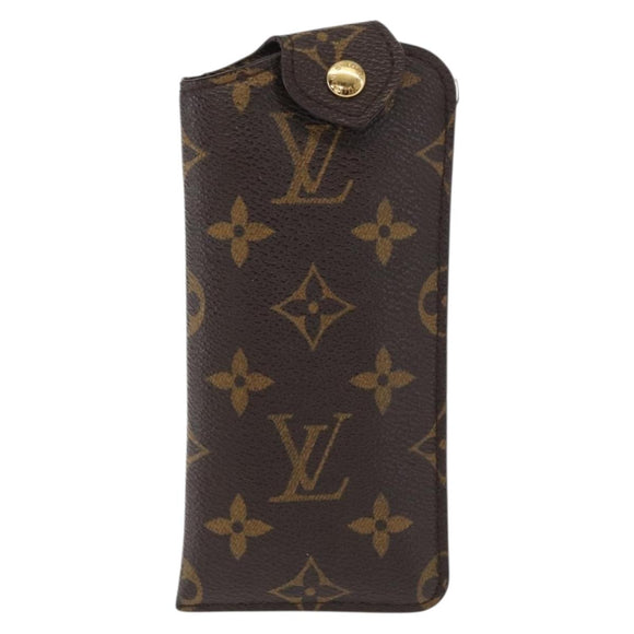 LOUIS VUITTON Monogram Etui Lunette PM Glasses Case M66545 LV Auth 170621
