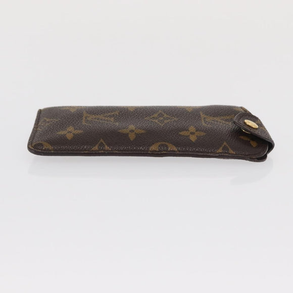 LOUIS VUITTON Monogram Etui Lunette PM Glasses Case M66545 LV Auth 170621